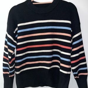 Philosophy Striped Cozy Sweater